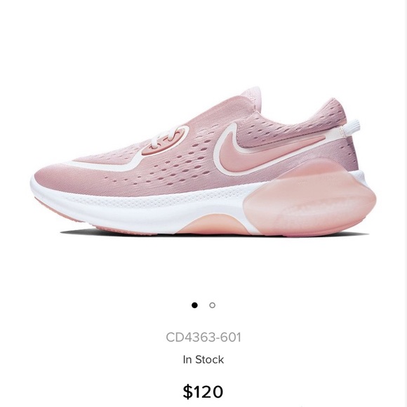 Women’s Nike Joy Ride Dual Run Tennis Shoes Pink - Picture 1 of 9